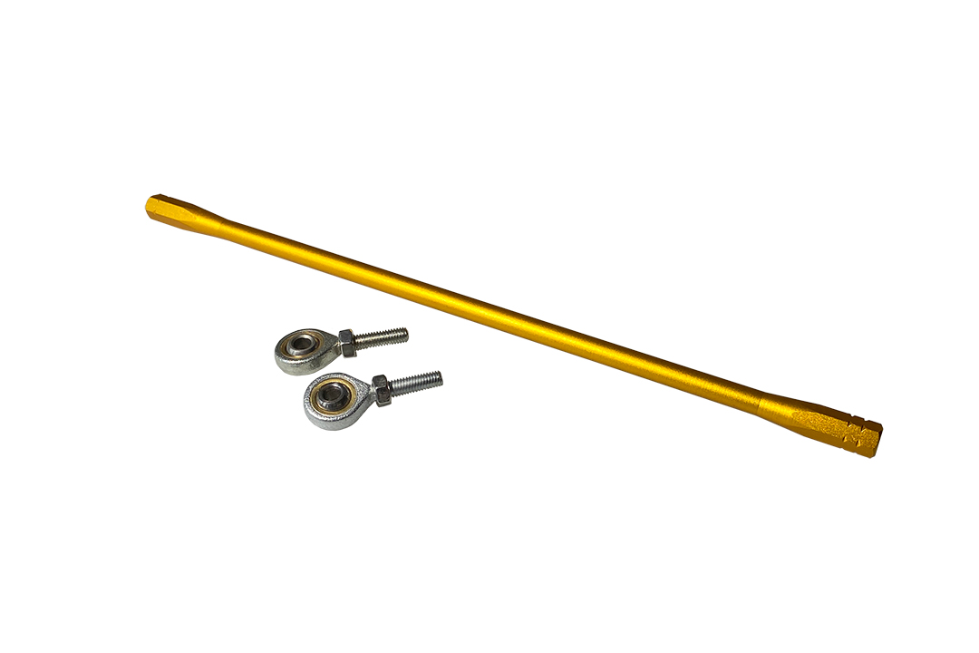 Sistema de reposapiés >TRACK< anodizado dorado Yamaha FZ1 (Fazer) 2006-2015 / FZ8 (Fazer) 2010-2013 ABE