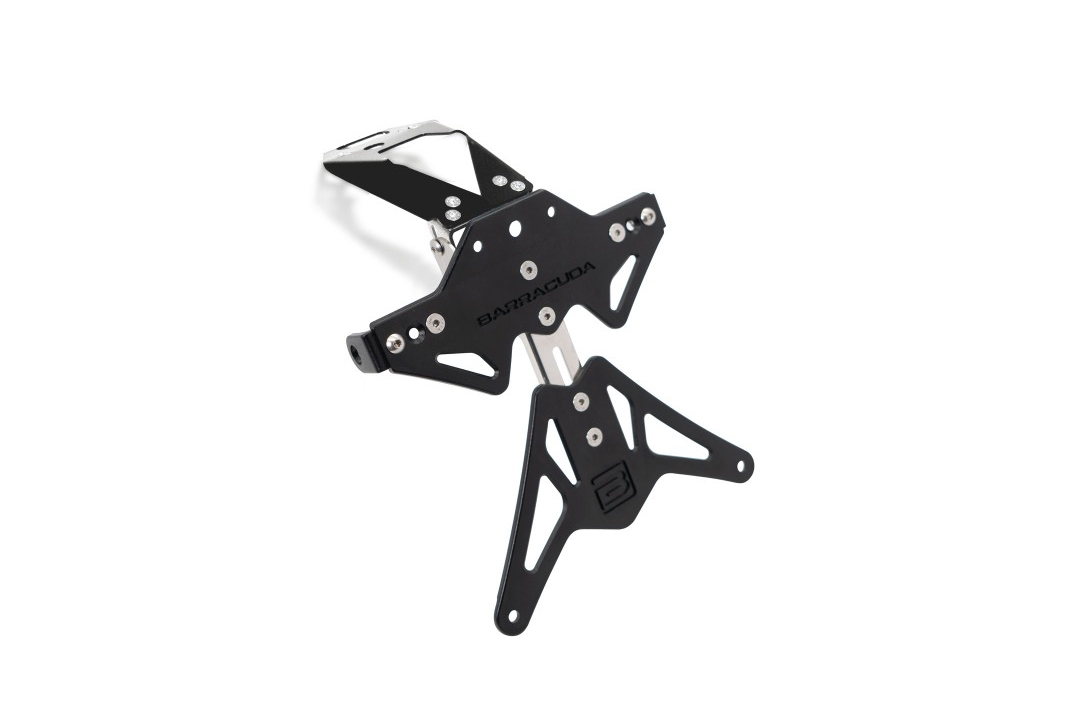 Soporte de matrícula Barracuda para Triumph Street Triple R 2013-2017