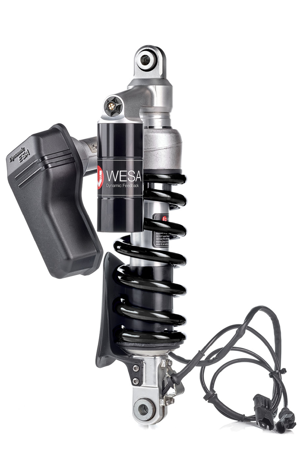 Wilbers WESA Dynamic Feedback amortiguador trasero Plug & Play con reducción de altura de 35mm, para BMW R 1250 GS, GS Style HP, GS Adventure con suspensión deportiva con ESA, 2019-2025