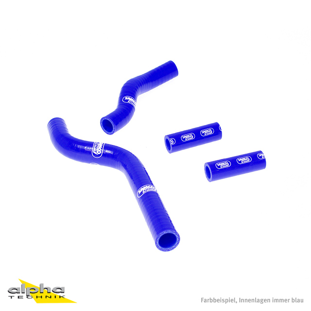 Kit de mangueras de silicona SAMCO SPORT azul para Yamaha YZ250 año de modelo 2000-2020