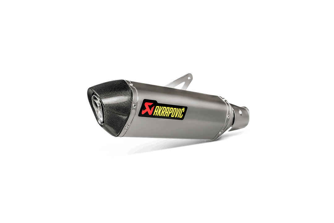 Sistema de escape Akrapovic Slip-On Line (Titanio) para Kawasaki Ninja 400 2018-, Z400 2019-