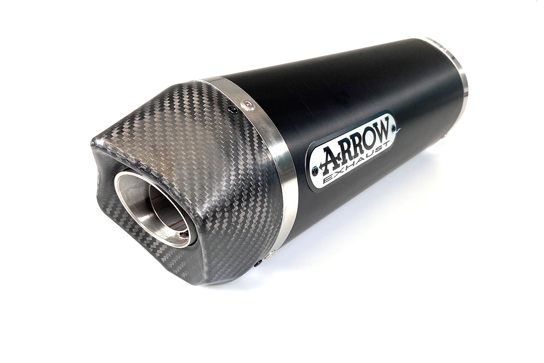 Escape ARROW RACE TECH para Honda NC700X/S y NC750X/S y NC700D/750D Integra de aluminio, negro