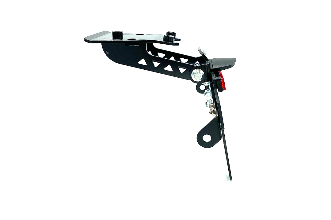 Soporte de matrícula alpha Technik para Honda CB650F, CBR650F; Tipo RC96,RC97; Año de modelo 2017-