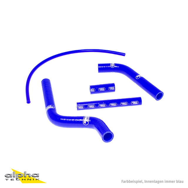 Kit de mangueras de silicona SAMCO SPORT azul para Yamaha YZ125, años 1996-2001