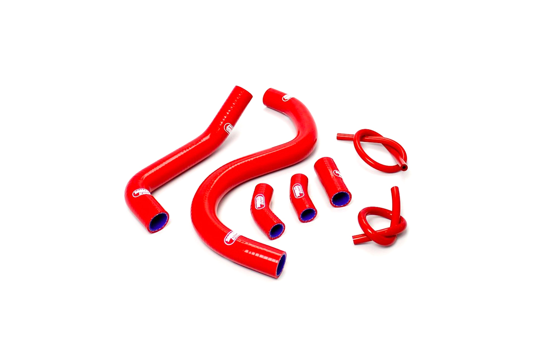 Kit de mangueras de silicona SAMCO SPORT rojo para Honda VFR750F Año del modelo 1994-1997