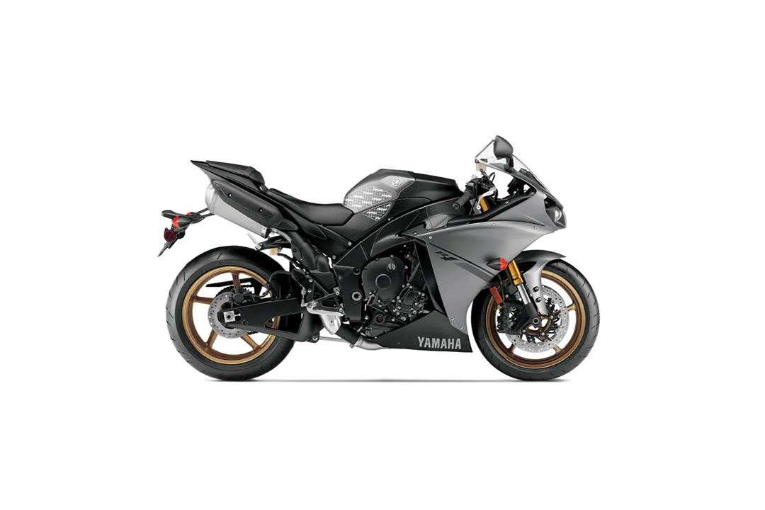 Almohadillas de tracción Stompgrip negras, para Yamaha YZF-R1, 2009-2014