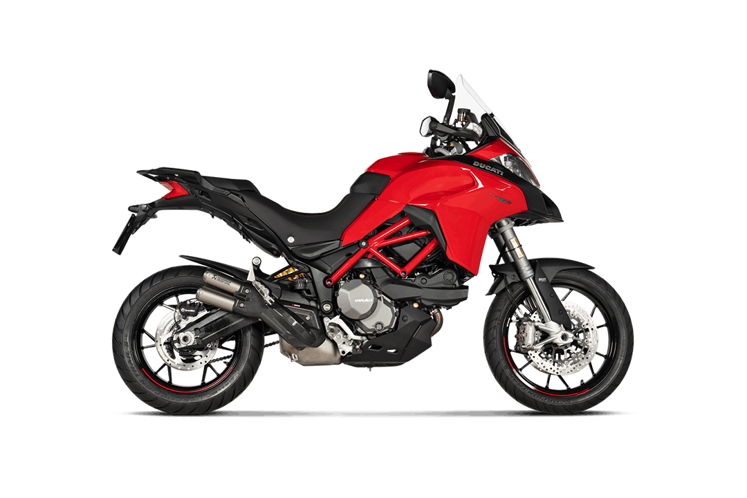 Akrapovic Slip-On Line (Titanio) Escape para Ducati Multistrada 950/950S a partir del año modelo 2021-