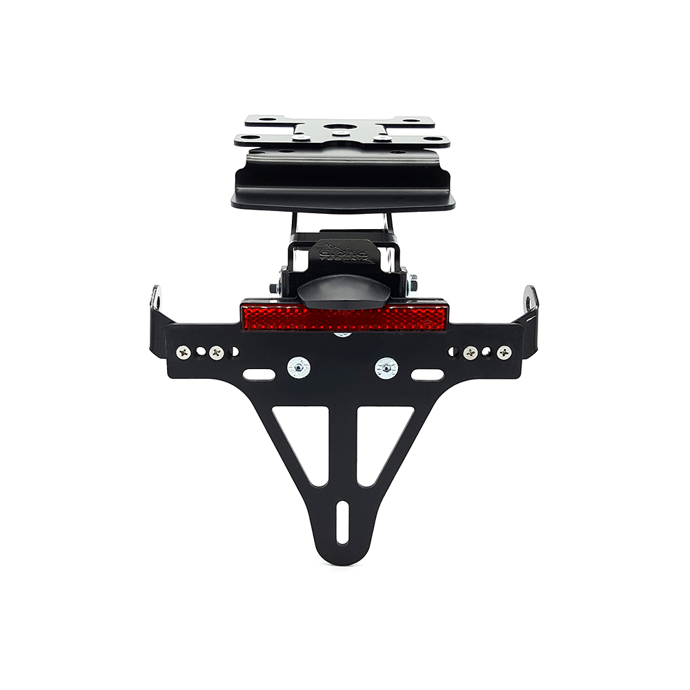 Soporte de matrícula alpha Technik para Yamaha Tenere 700, a partir del año de modelo 2019-