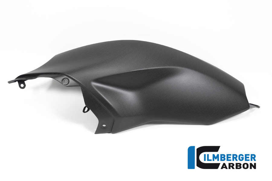 Cubierta de carbono Ilmberger depósito de gasolina lado izquierdo, mate, Ducati Diavel 1260, 2019-