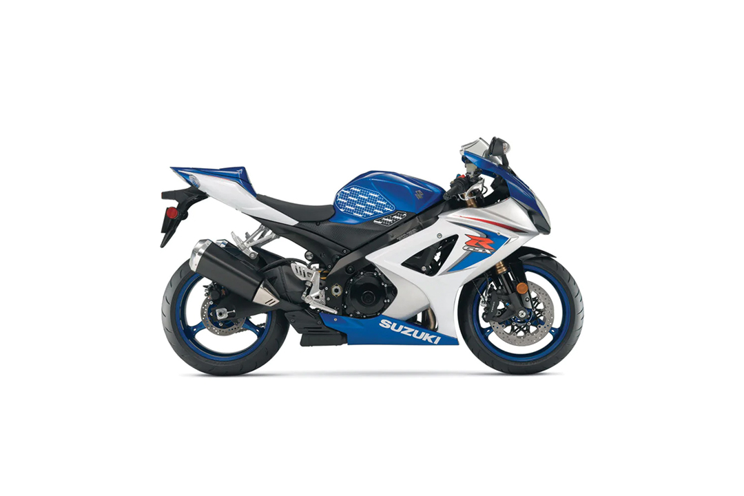 Stompgrip híbrido, Icon, para Suzuki GSXR1000, 2007-2008