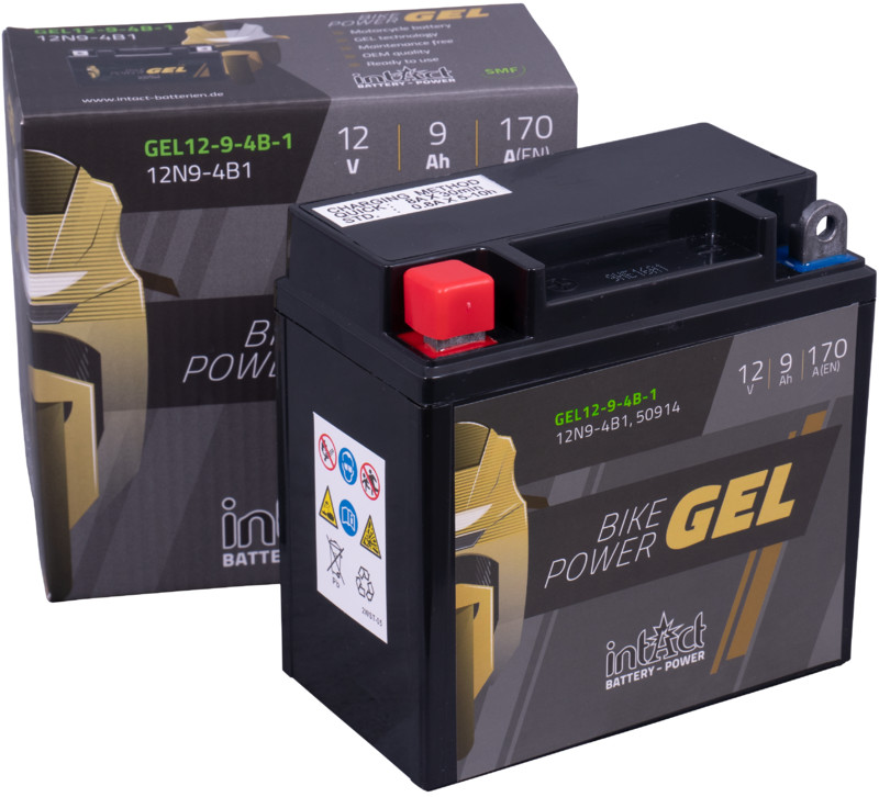 Batería de GEL Intact 12N9-4B1 / 50914