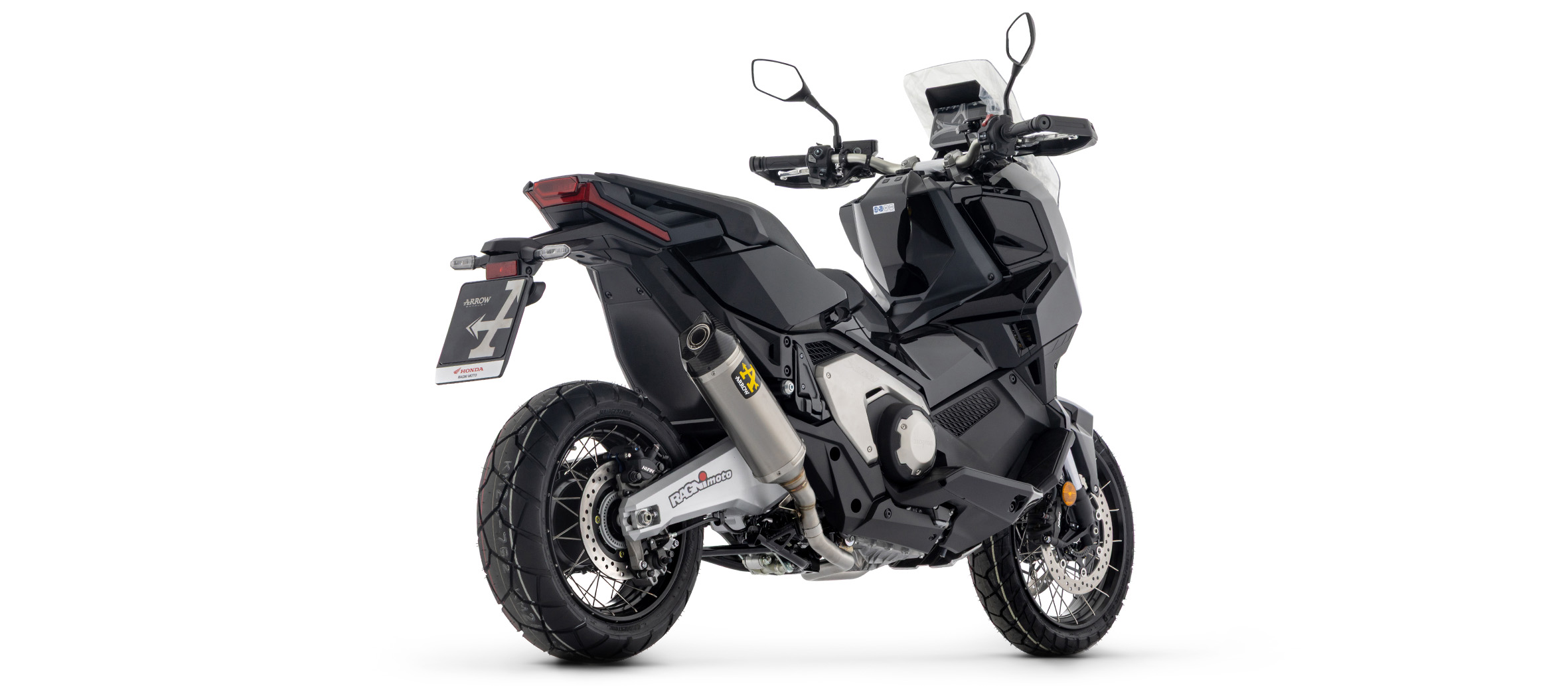 Escape ARROW RACE-TECH Titanio para Honda X-ADV 750 RH21 Año del modelo 2025-