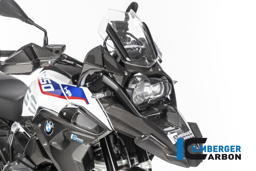 Ilmberger Carbon Pico anterior, delanteroe / Guardabarros arriba de Carbono para BMW R1250GS a partir de 2019