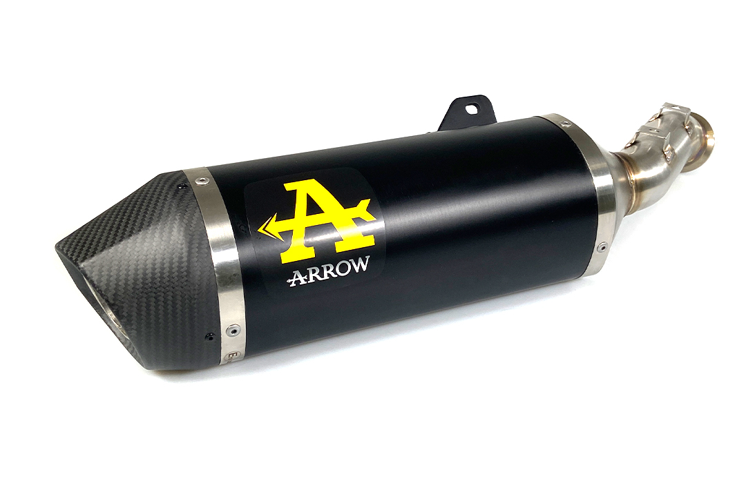 Escape ARROW RACE TECH Aluminio negro para KTM 790 Duke 2018- / 890 Duke R 2020-