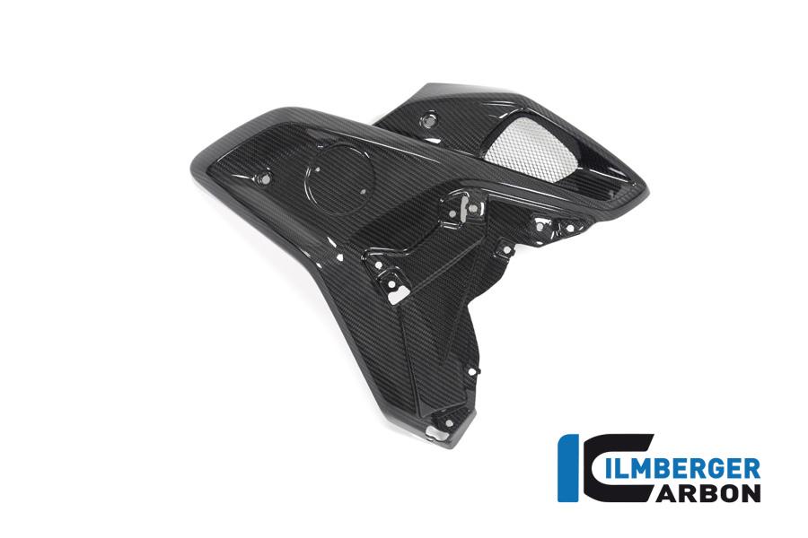 Conducto de aire lado derecho para cubierta original de acero inoxidable de carbono para BMW R 1250 GS a partir de 2019