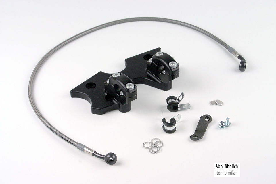 Kit Superbike LSL con informe técnico de piezas para Honda CBR650F, 2017-, negro, (Tipo S)