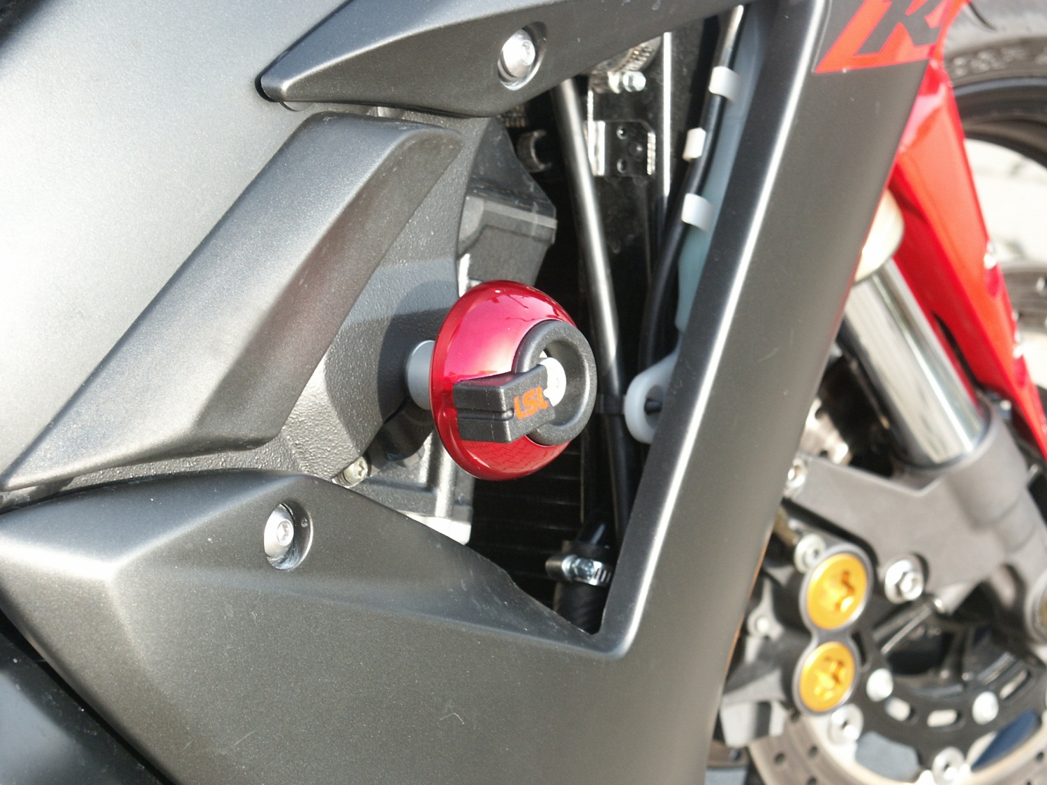 Kit de montaje de protectores de motor LSL para Yamaha YZF-R1, 2002-2003
