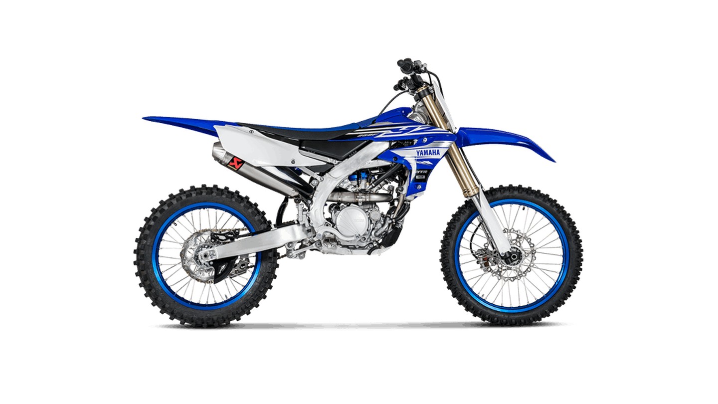 Sistema completo Akrapovic Evolution Line de titanio para Yamaha YZ250F 2019-
