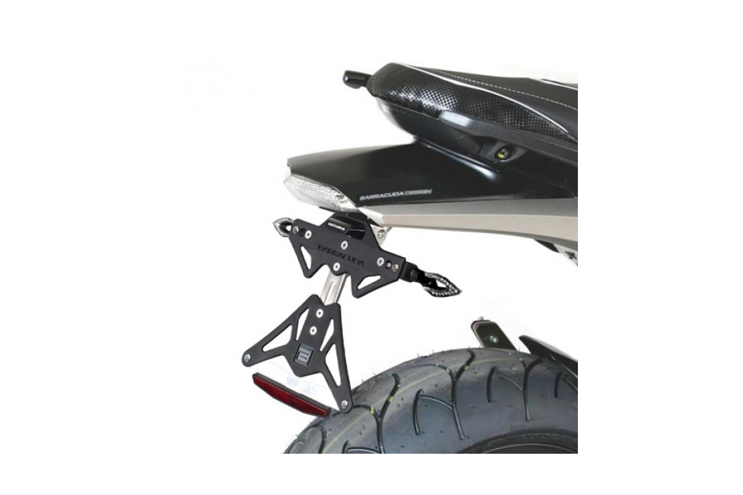 Soporte de matrícula Barracuda para Honda Hornet 600 2007 - 2010