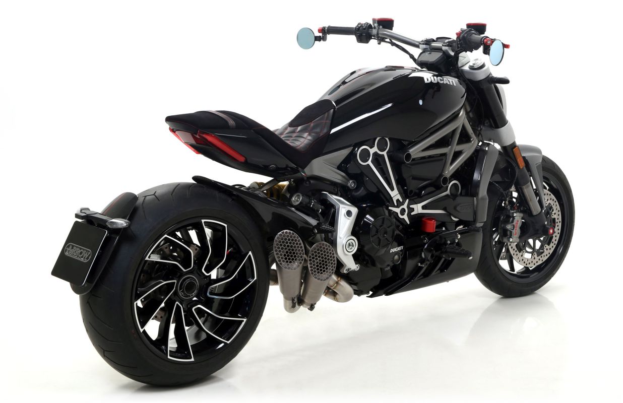 ARROW Escape PRO-RACING para Ducati XDiavel 2016, Titanio