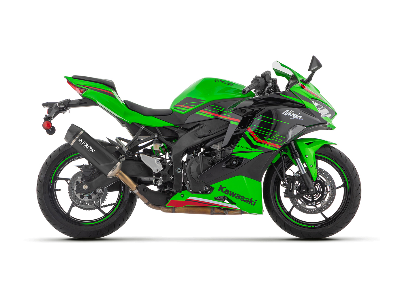 ARROW INDY RACE EVO DARK para Kawasaki Ninja ZX-4R / RR Modelo año 2024-