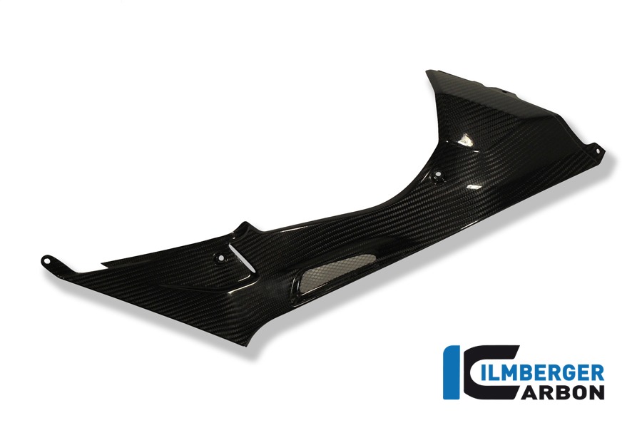 Tapa lateral de carbono Ilmberger lado derecho en el depósito de gasolina, Carbono