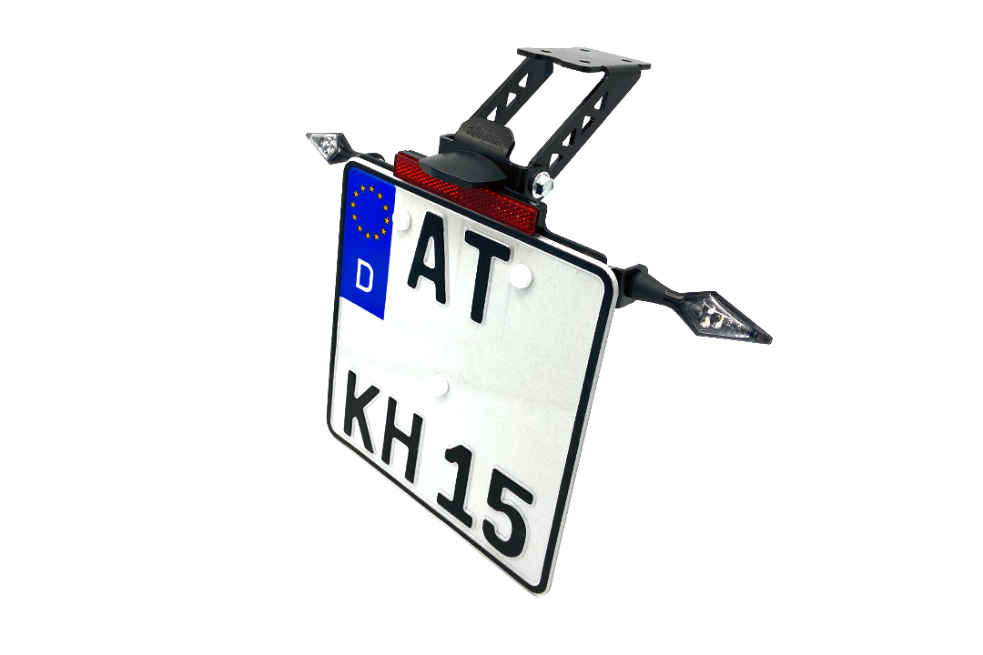 alpha Technik Soporte de matrícula para Yamaha YZF-R1, Tipo RN12 / RN19, años 2004 - 2008
