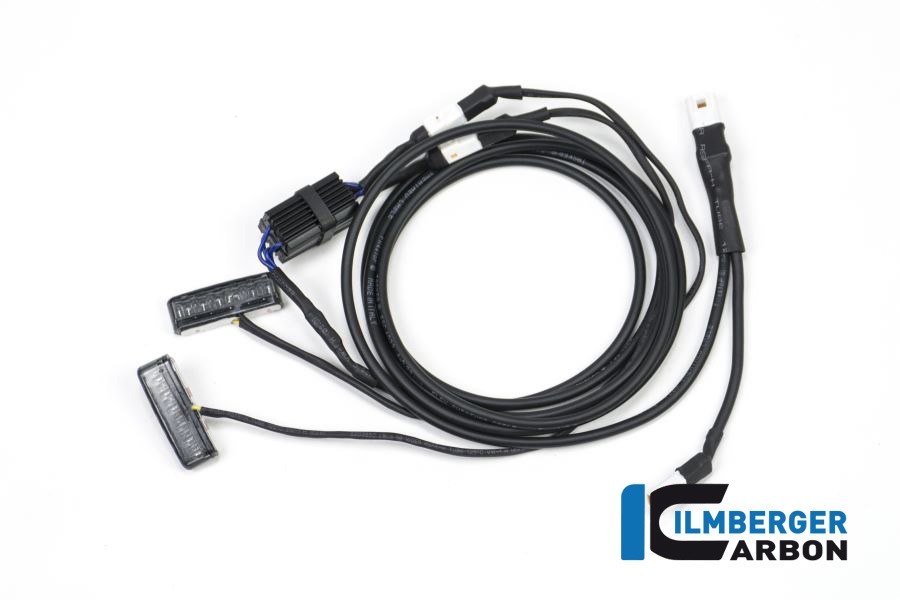 Kit de cables de carbono Ilmberger para la reubicación del soporte de matrícula