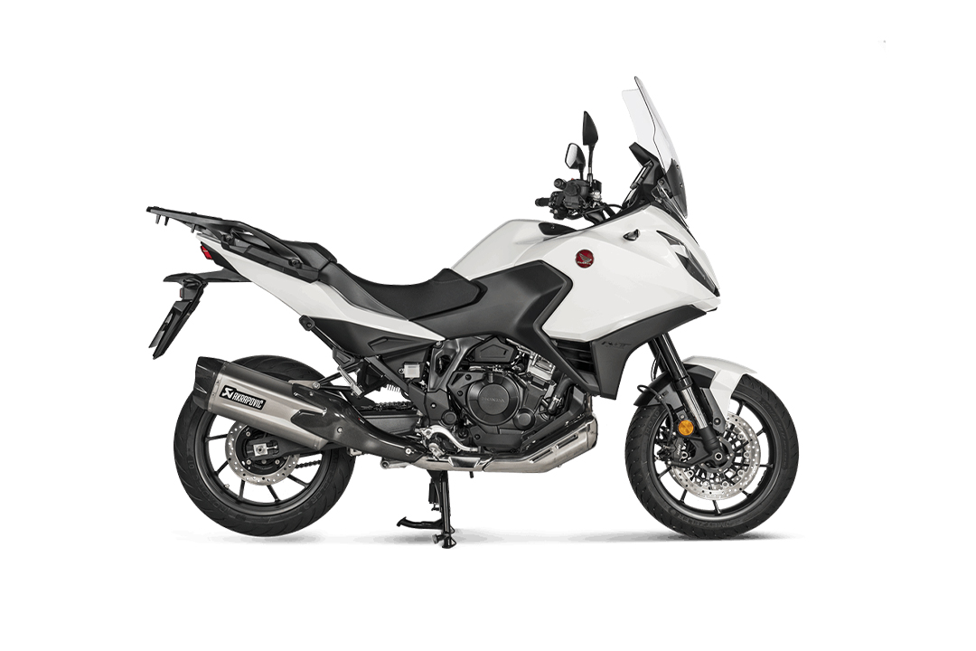 Línea Akrapovic Slip-On (Titanio) para Honda NT1100 a partir del año modelo 2022-2025