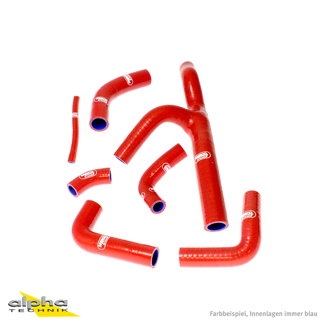 Kit de mangueras de silicona SAMCO SPORT rojo para Ducati ST2 1997-2003