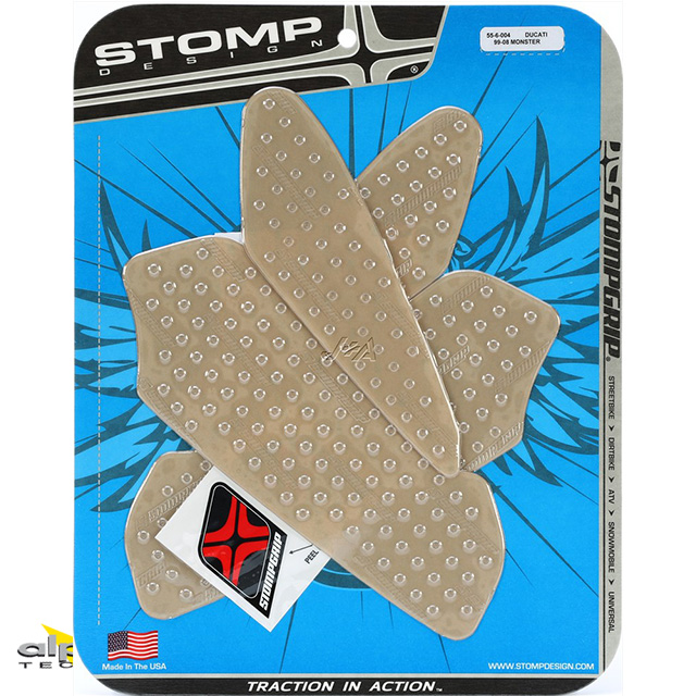 Stompgrip transparente, Volcano, para varios modelos Ducati Monster (ver lista de compatibilidad)