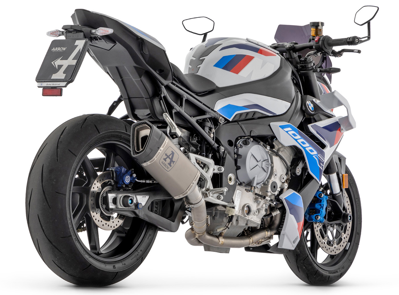 ARROW PISTA Slip-On Titanio para BMW S1000RR a partir de 2019- / S1000R a partir de 2021- / M1000RR a partir de 2020- / M1000R a partir de 2023-