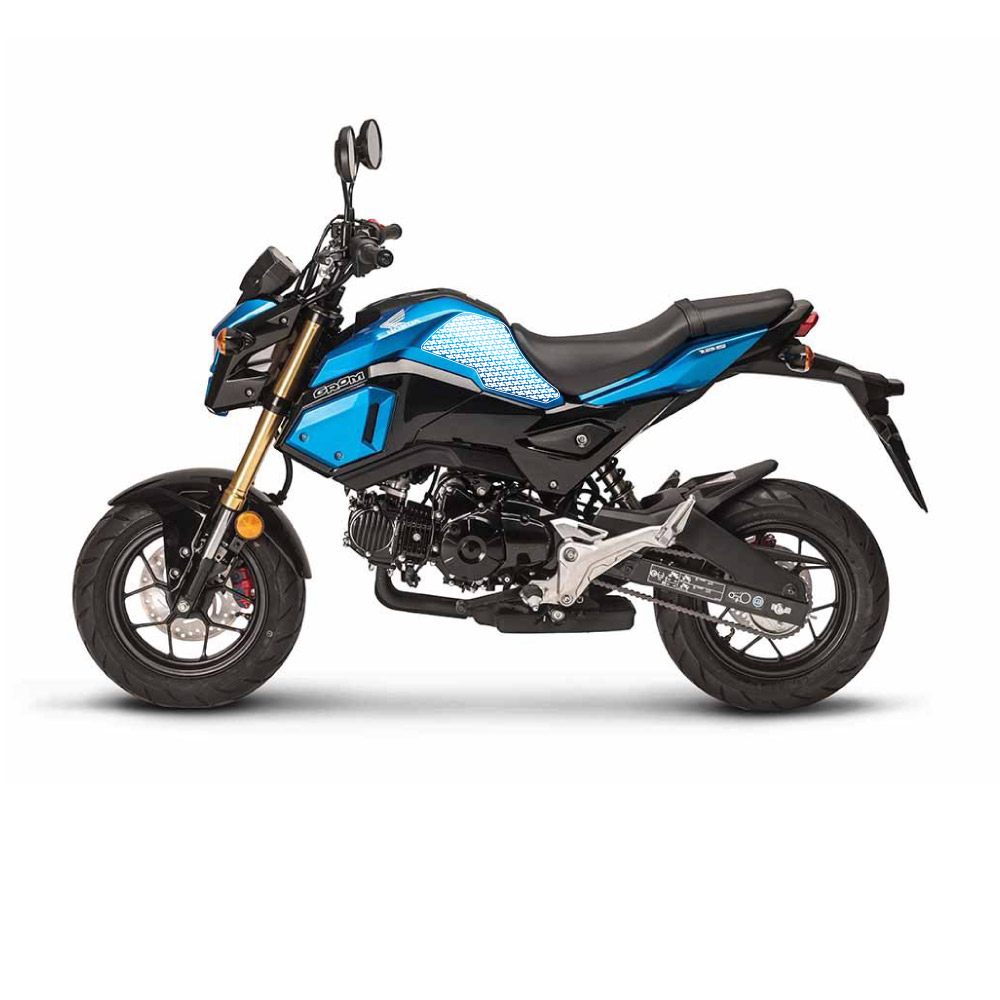 Almohadillas de tracción Stompgrip transparentes, para Honda MSX125, 2017-2018