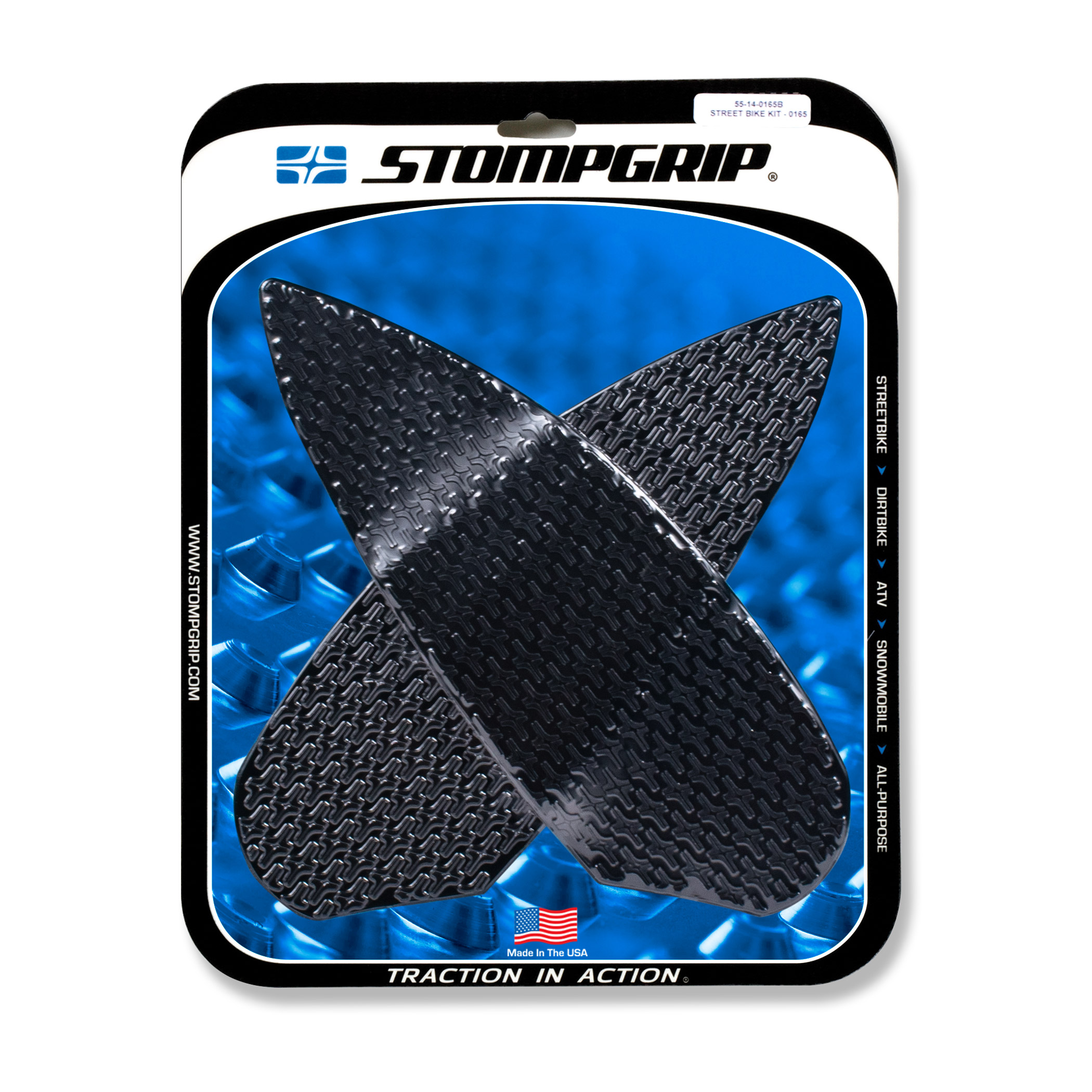 Almohadillas de tracción Stompgrip negras, para BMW M1000R, 2023-2025, M1000RR, S1000R, 2021-2025, S1000RR, 2020-2025