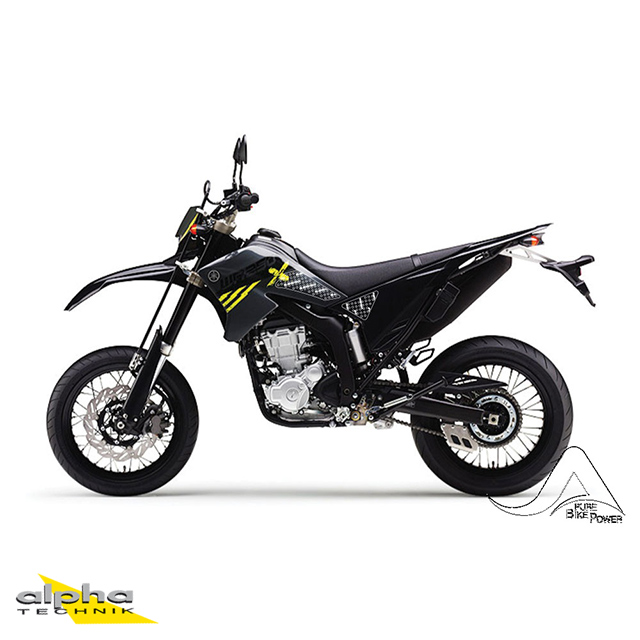 Stompgrip negro, Volcano, para Yamaha WR250R 2011-2020, WR250X 2008-2015