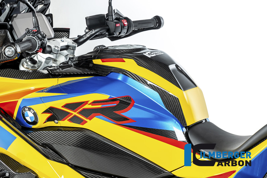 Ilmberger Carbon Adventure depósito de gasolina (Juego), brillante, BMW S1000XR 2020- M1000XR 2024-