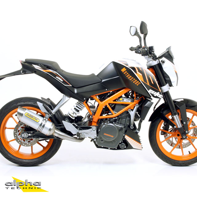 Escape ARROW THUNDER de Aluminio para KTM 125RC / 390RC / 390 Duke 2013-2016