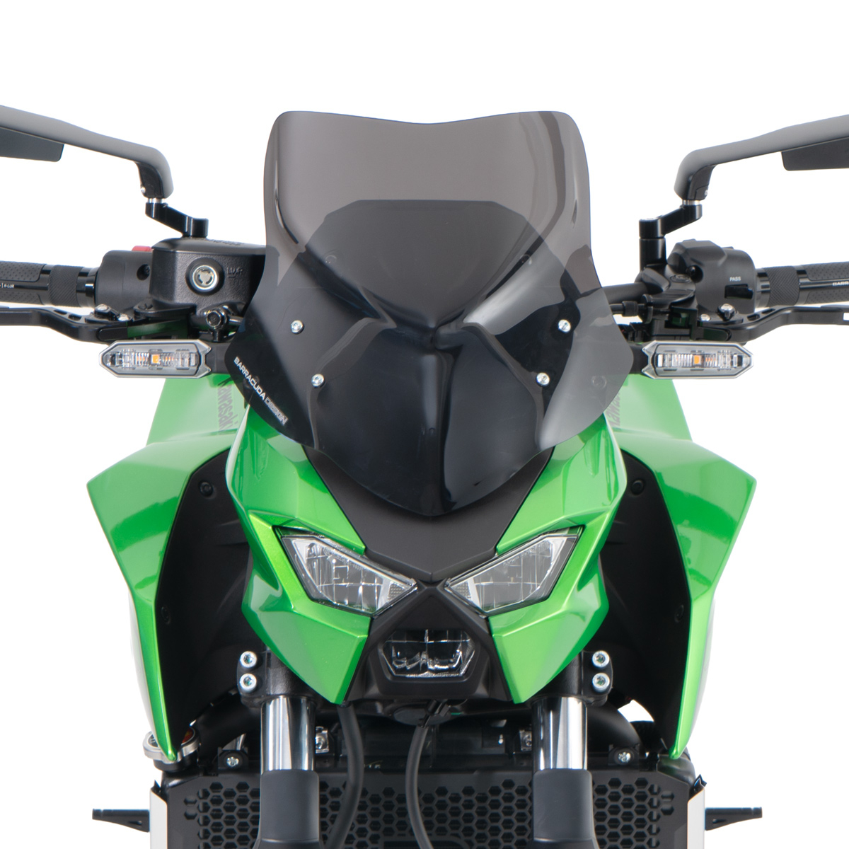 Barracuda Windschild Aerosport Plexiglas für Kawasaki Z650S 2026-