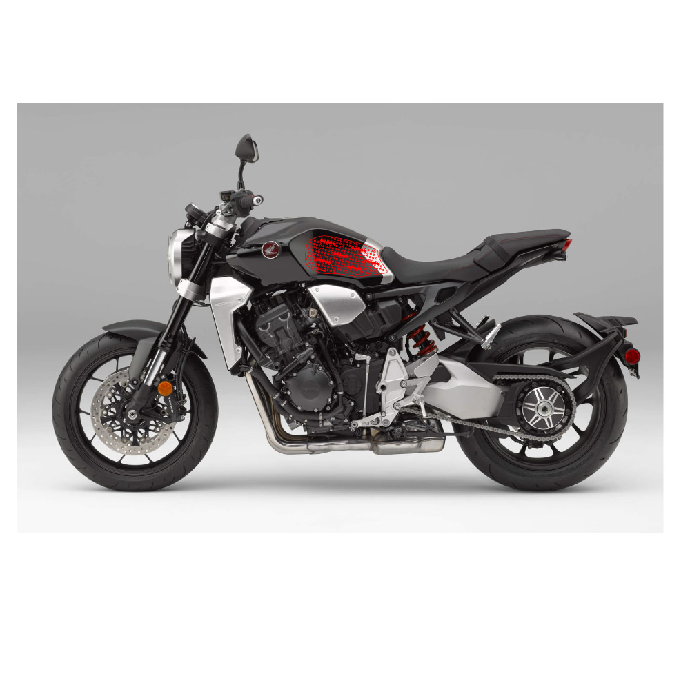 Stompgrip negro, Volcano, para Honda CB1000R, 2018-2025