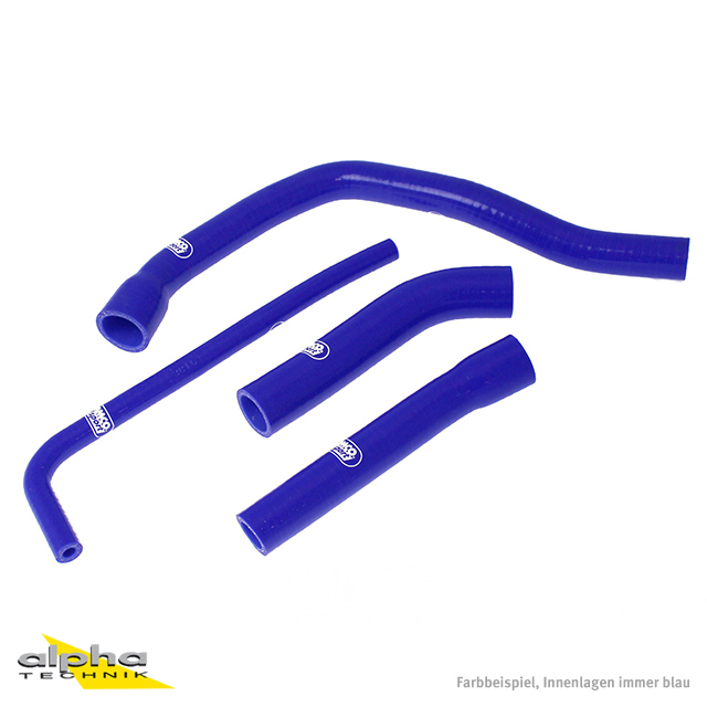 SAMCO SPORT Kit de mangueras de silicona azul para Triumph Sprint ST 1050 Sprint GT 1050 año de modelo 2005-2018