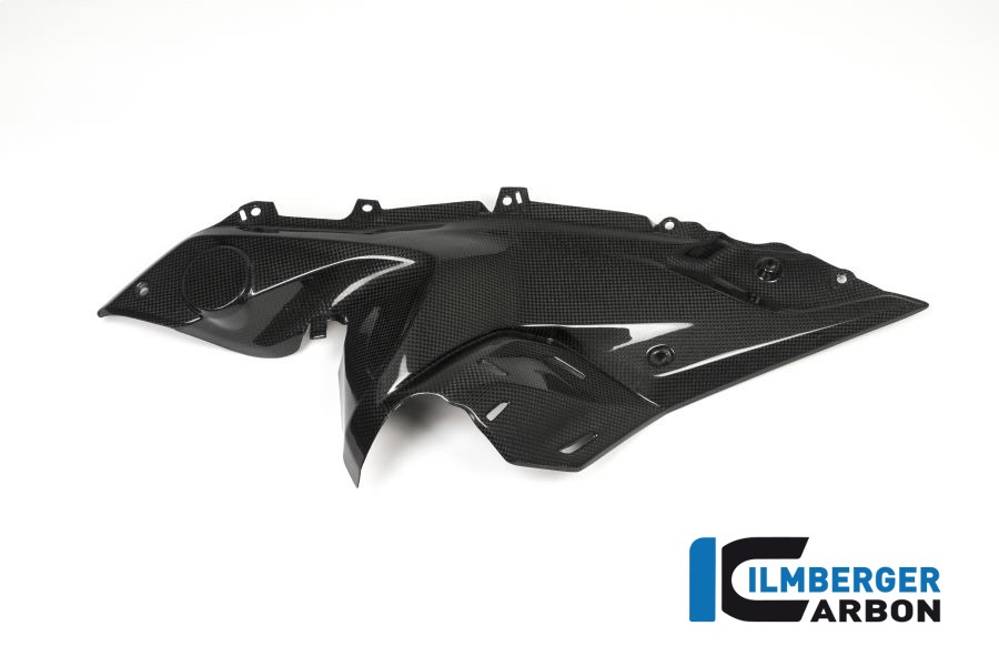 Tapa lateral de carbono Ilmberger bajo depósito de gasolina lado izquierdo