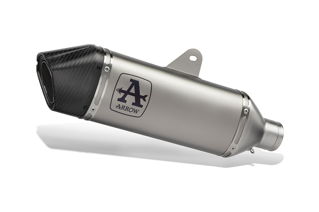 Sistema completo ARROW con silenciador VELOCE de titanio con tapa de carbono para Kawasaki Ninja 650, Z650 año del modelo 2024-