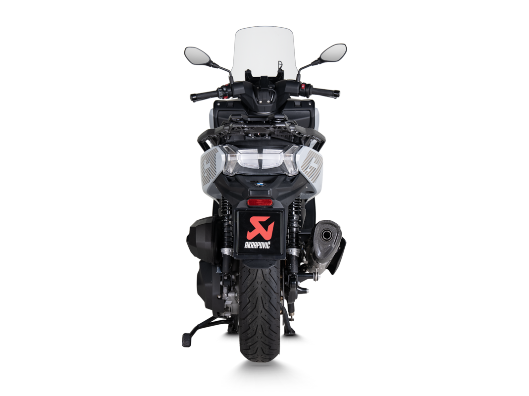 Sistema de escape Akrapovic Slip-On Line (Titanio) para BMW C400X, C400GT, 2025-