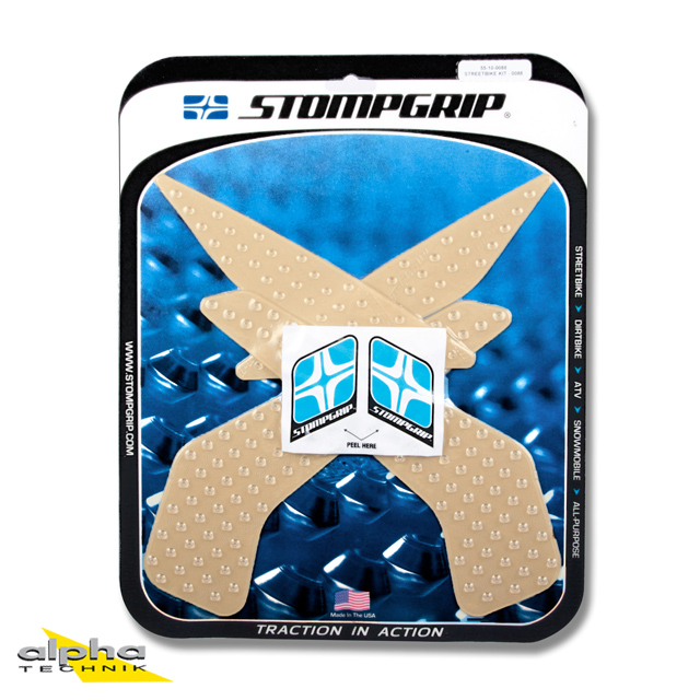 Stompgrip transparente, Volcano, para Honda CRF250L, 2013-2020 y CRF250M, 2014-2015