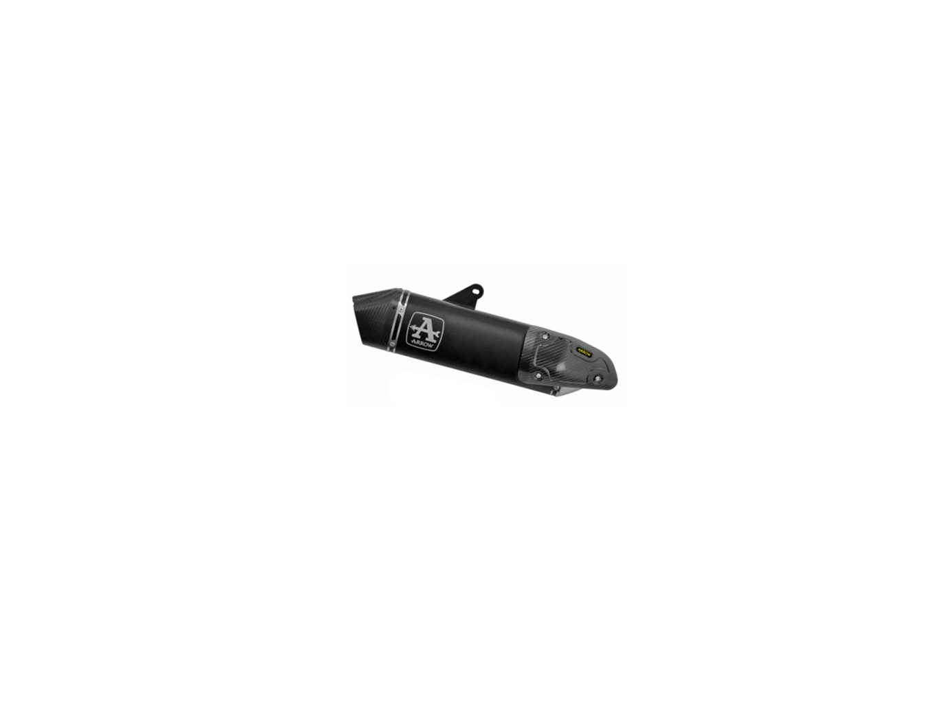 ARROW VELOCE DARK Slip-On con protector térmico para Triumph Tiger 900 año modelo 2020-