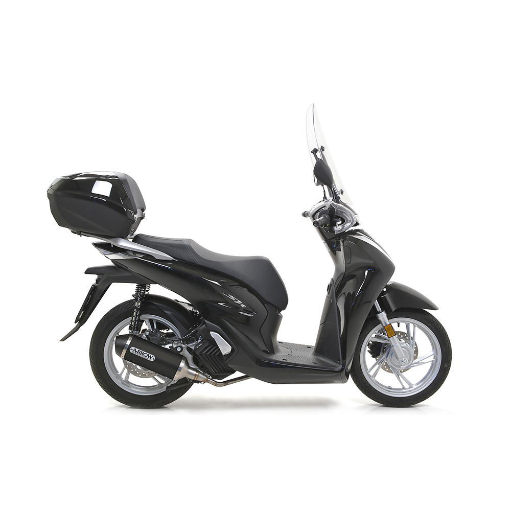 ARROW Escape DARK URBAN para Honda SH125i / SH150i modelos 2020-2023