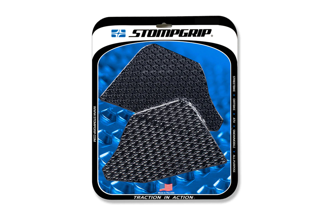 Almohadilla Stompgrip depósito de gasolina negra, Icon, Kit depósito de gasolina para Streetbike para Ducati Multistrada V4 (S, S Sport), 2022-2025
