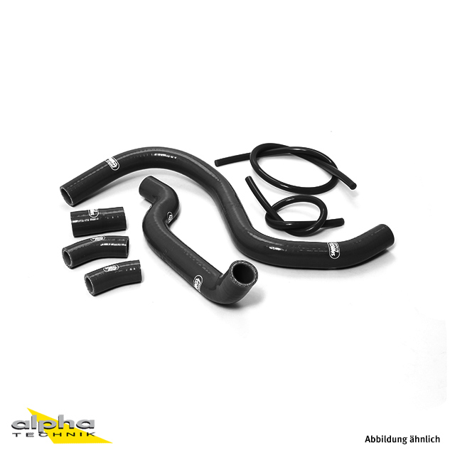 Kit de mangueras de silicona SAMCO SPORT negro para Honda VFR750F Año del modelo 1990-1993