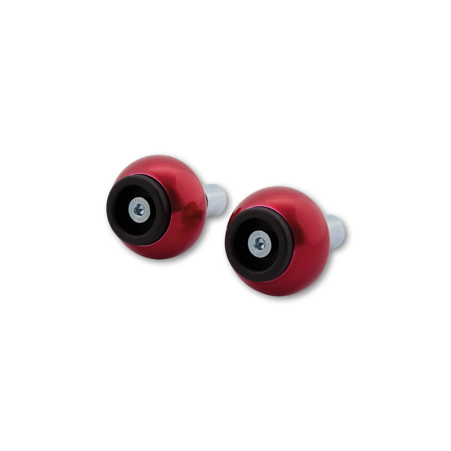 LSL peso de manillar Crash Ball Classic, para manillares con 14 mm de diámetro interior (manillar de aluminio), rojo