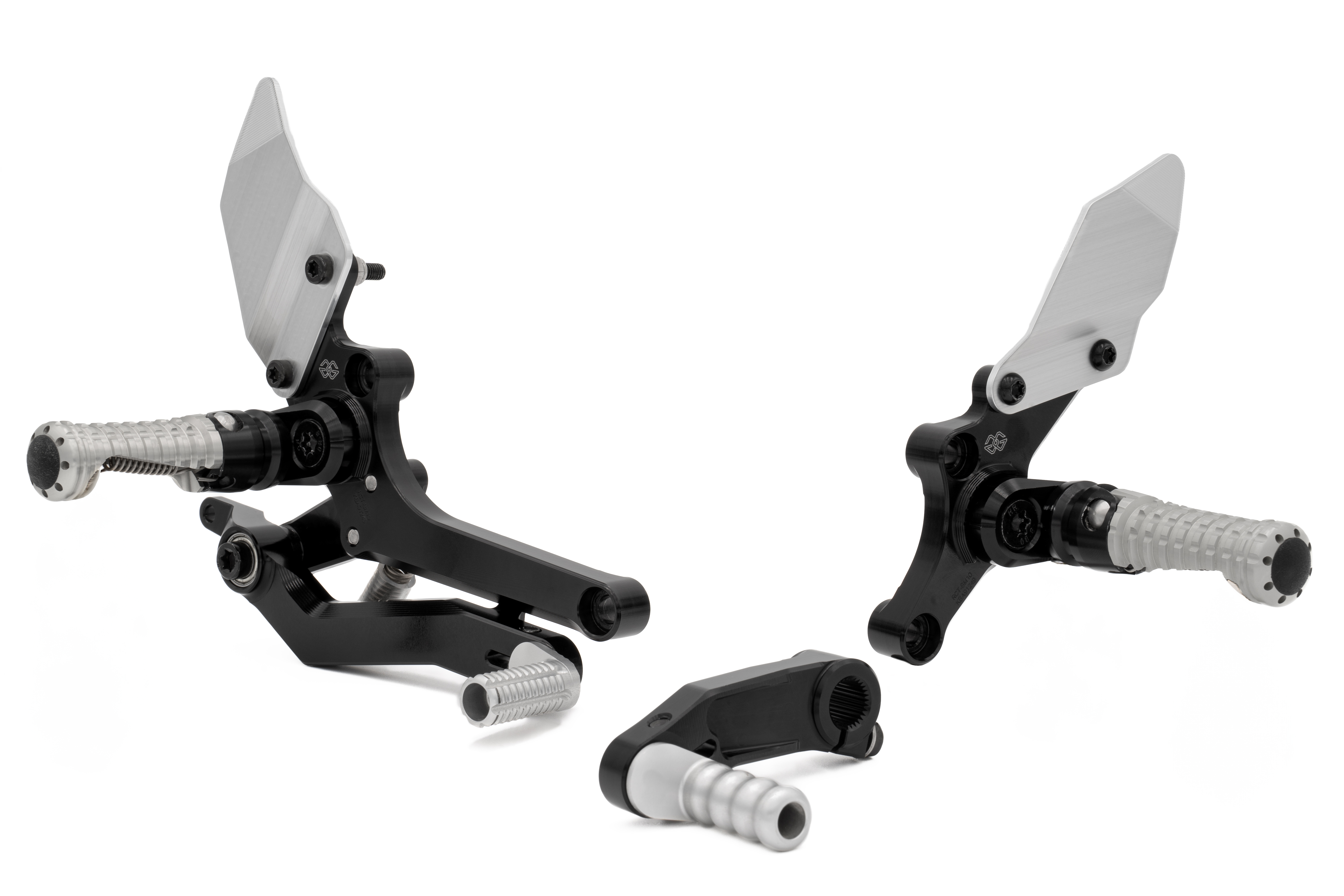 Gilles RCT10GT Sistema de reposapiéses RCT10GT-BM10-BS para BMW R12, R12 S, R12 nineT, 2024-